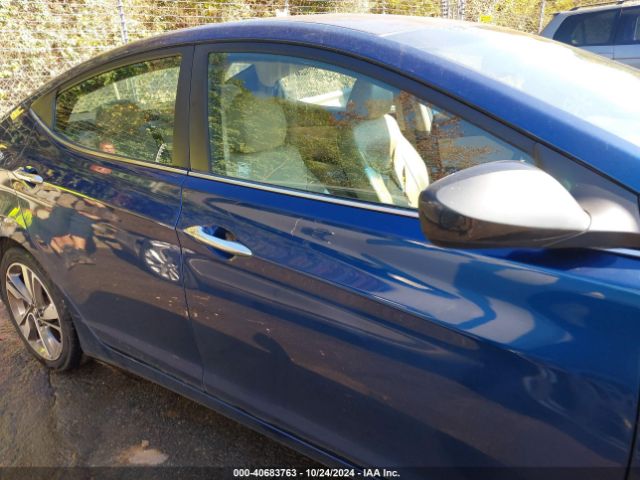 5NPDH4AE7FH554093 Hyundai Elantra Limited