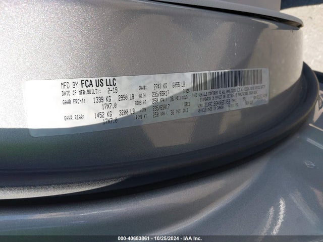 2C4RC1BG4KR651753 Chrysler Pacifica Touring L
