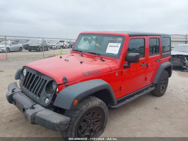 1C4BJWDG8FL564549 Jeep Wrangler Unlimited Willys Wheeler