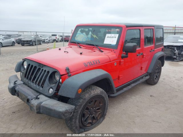 1C4BJWDG8FL564549 Jeep Wrangler Unlimited Willys Wheeler
