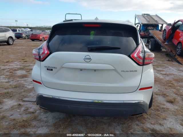 5N1AZ2MG6FN204290 Nissan Murano Platinum