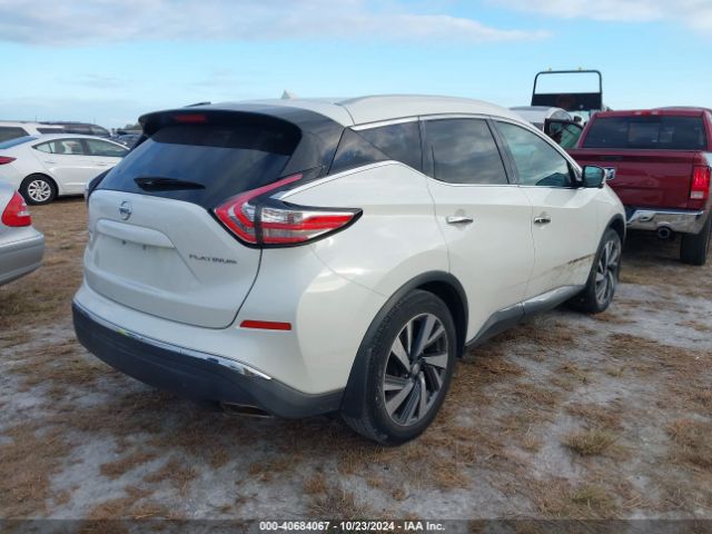 5N1AZ2MG6FN204290 Nissan Murano Platinum