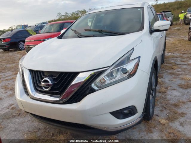 5N1AZ2MG6FN204290 Nissan Murano Platinum