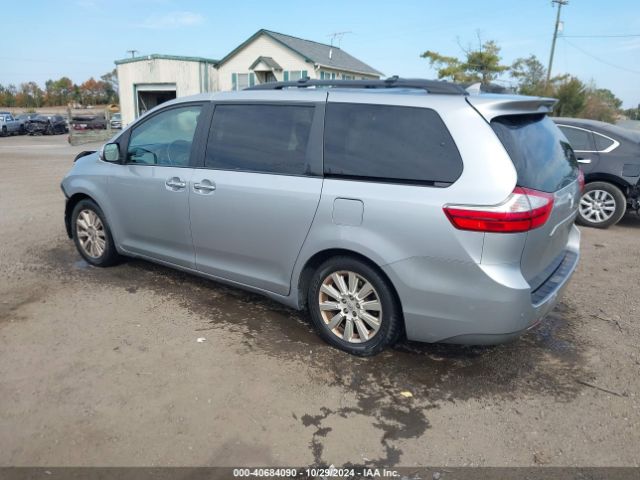 5TDYK3DC2FS675972 Toyota Sienna Limited Premium 7 Passenger