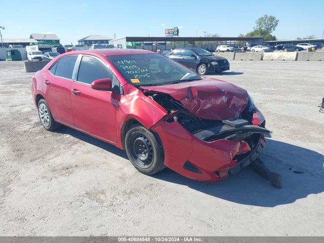 Продажа на аукционе авто 2019 Toyota Corolla Le, vin: 2T1BURHE7KC220956, номер лота: 40684548