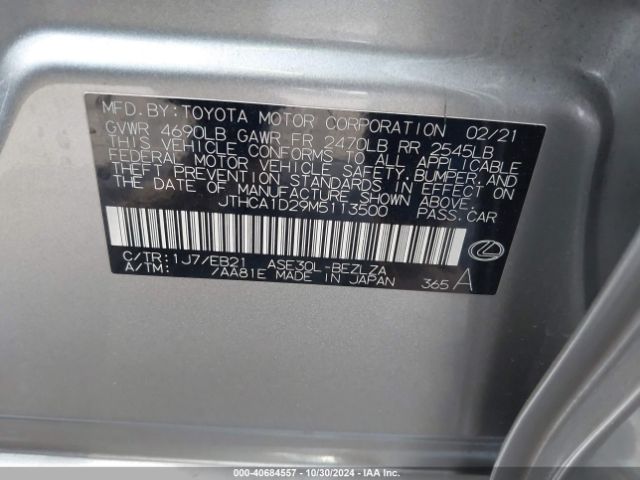 JTHCA1D29M5113500 Lexus IS 300