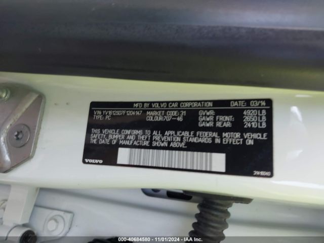 YV1612SD7F1204147 Volvo V60 T5 Platinum