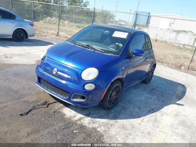 2012 FIAT 500 3C3CFFBR7CT113837 Photo 1