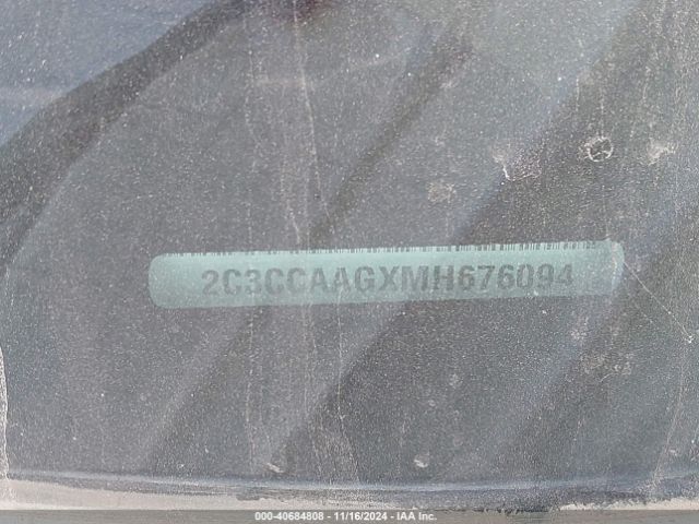 2C3CCAAGXMH676094 Chrysler 300 Touring L