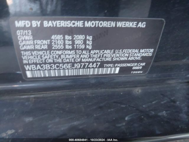 WBA3B3C56EJ977447 BMW 328i Xdrive