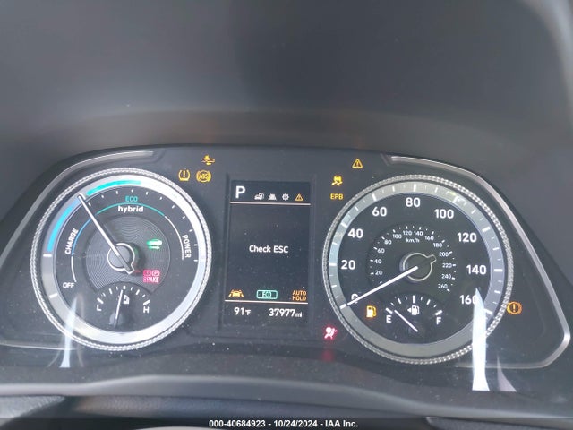 Hyundai Sonata Blue 2021 KMHL24JJ3MA028134 Image 7