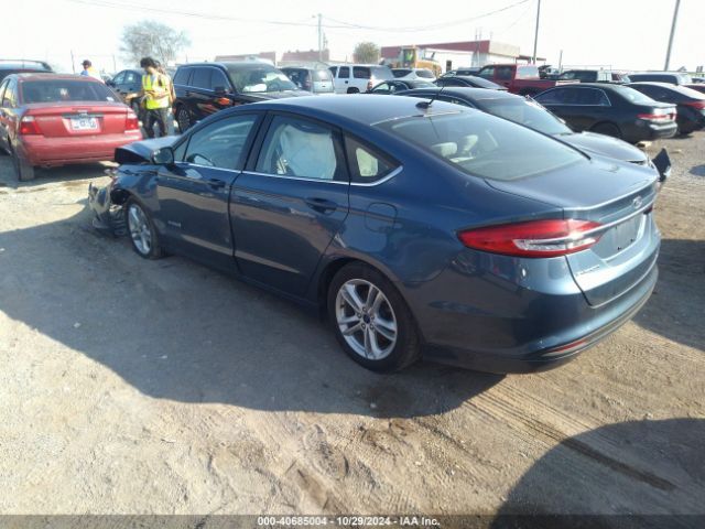 3FA6P0UU3JR271368 Ford Fusion Hybrid S