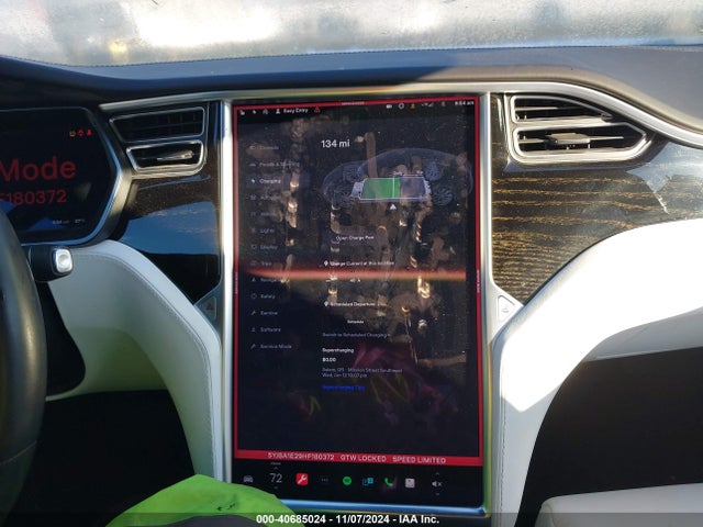 Tesla Model S 100d/60d/75d/90d/p100d 2017 5YJSA1E29HF180372 Image 18