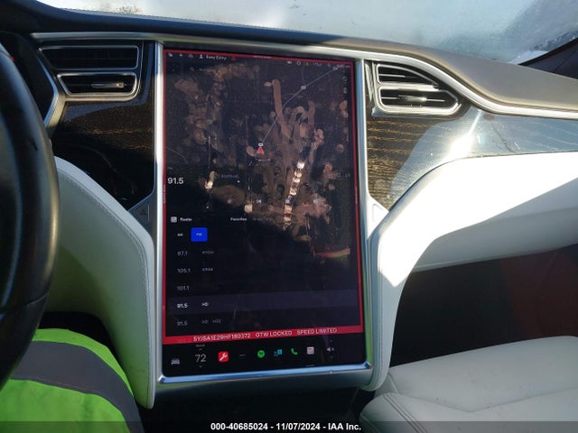 Tesla Model S 100d/60d/75d/90d/p100d 2017 5YJSA1E29HF180372 Image 19