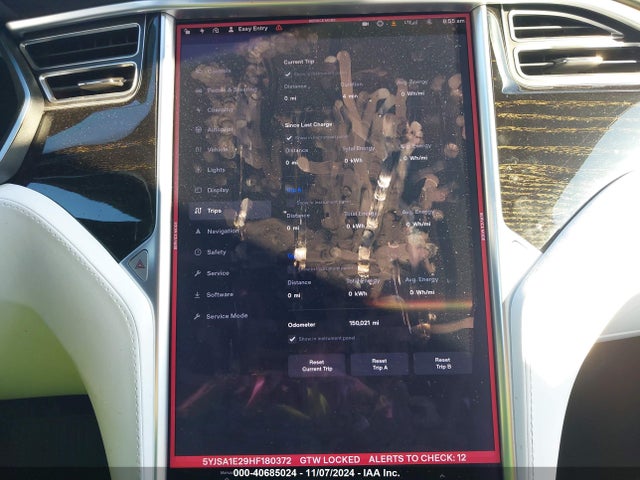 2017 TESLA MODEL S 5YJSA1E29HF180372 Photo 6