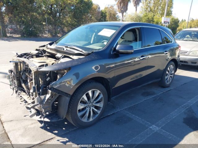 5FRYD4H42GB001487 Acura Mdx Technology   Acurawatch Plus Packages/technology Package