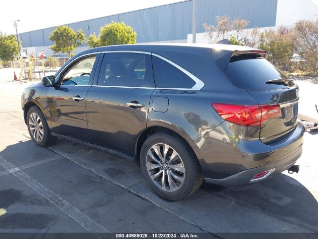 5FRYD4H42GB001487 Acura Mdx Technology   Acurawatch Plus Packages/technology Package