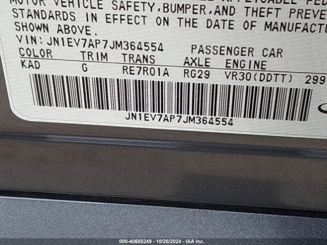JN1EV7AP7JM364554 Infiniti Q50 3.0t Luxe