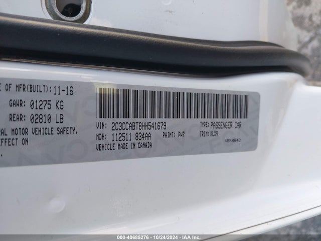 2C3CCABT8HH541679 Chrysler 300 300s