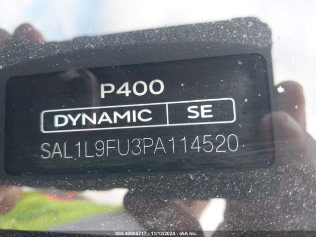 SAL1L9FU3PA114520 Land Rover Range Rover Sport Se Dynamic