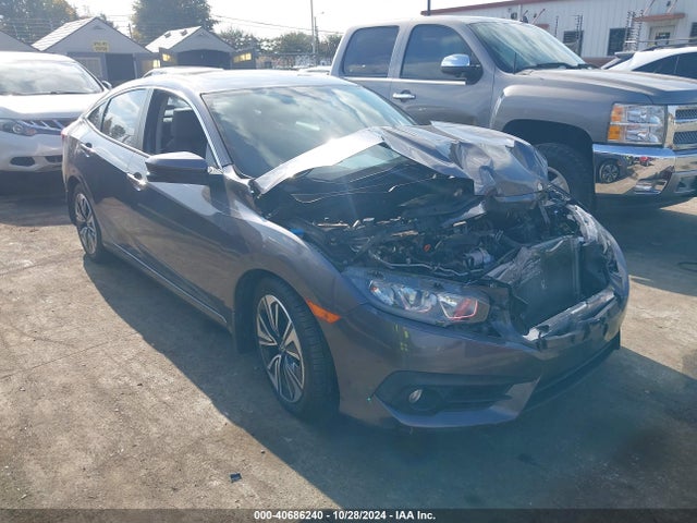 Honda Civic Ex-t 2018 2HGFC1F38JH641596 Image 1