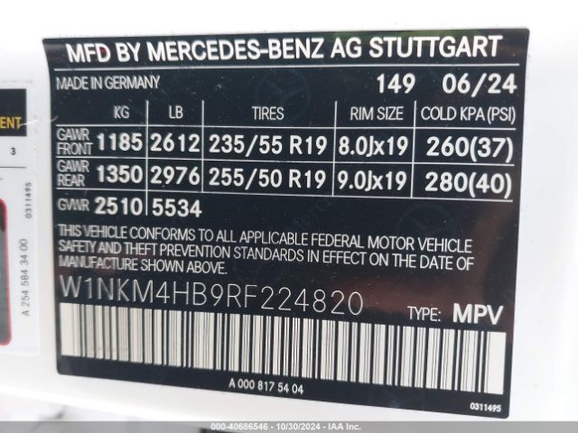 W1NKM4HB9RF224820 Mercedes-Benz Glc 300 4matic Suv