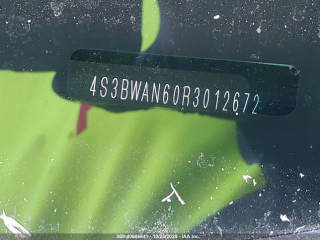 4S3BWAN60R3012672 Subaru Legacy Limited