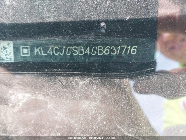 KL4CJGSB4GB631716 Buick Encore Leather