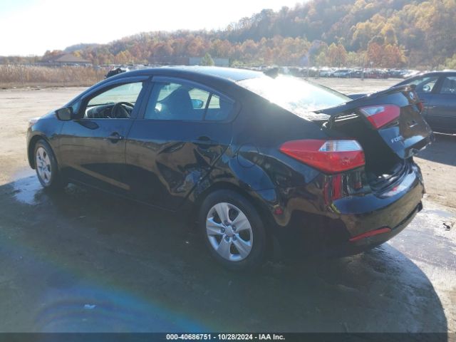 KNAFX4A63F5306988 KIA FORTE LX