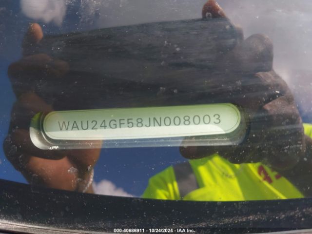 WAU24GF58JN008003 Audi S5 3.0t Premium Plus