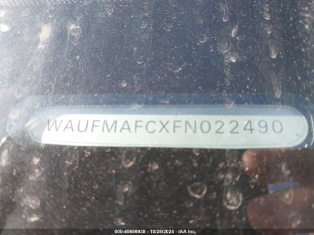 WAUFMAFCXFN022490 Audi A6 3.0 Tdi Premium Plus
