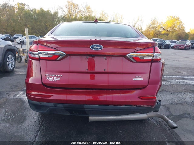 Ford FUSION SE 2019 3FA6P0HD6KR172314 Image 16