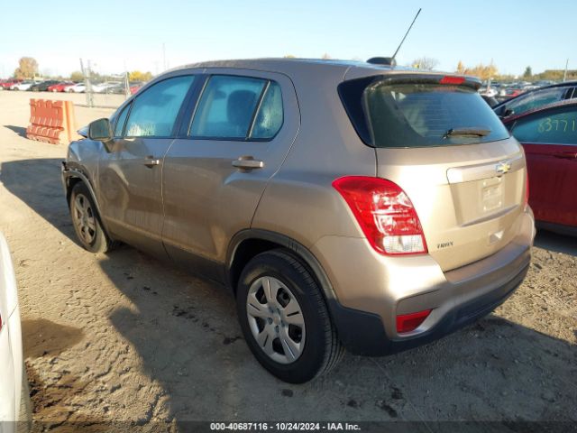 3GNCJKSB5JL313075 Chevrolet TRAX LS
