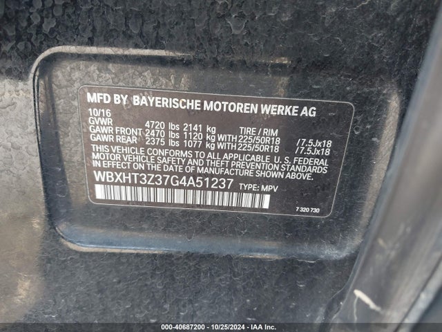 BMW X1 Xdrive28i 2016 WBXHT3Z37G4A51237 Image 9