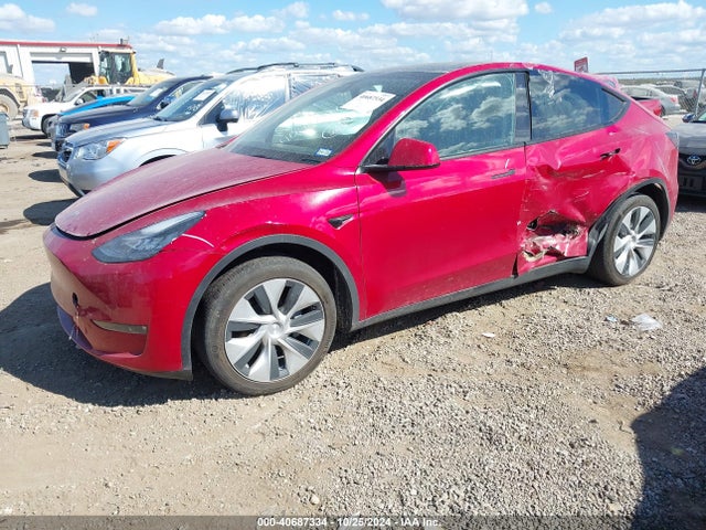 2021 TESLA MODEL Y 5YJYGDEE8MF140458 Photo 1