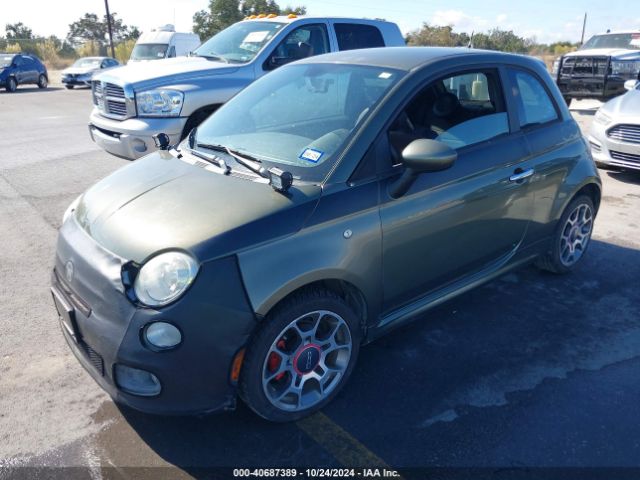 2012 FIAT 500 3C3CFFBR6CT275667 Photo 1
