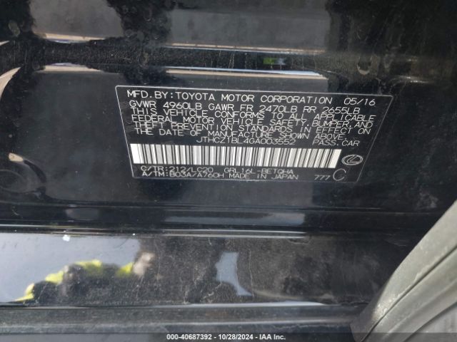 JTHCZ1BL4GA003552 Lexus GS 350