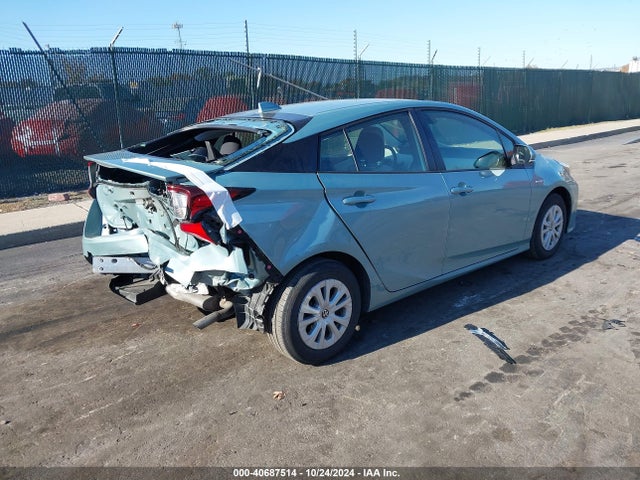 Toyota Prius L Eco 2021 JTDKAMFU0M3144840 Image 4