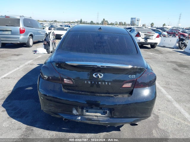 Продаж на аукціоні авто 2011 Infiniti G25 Journey, vin: JN1DV6AP2BM602348, номер лоту: 40687587