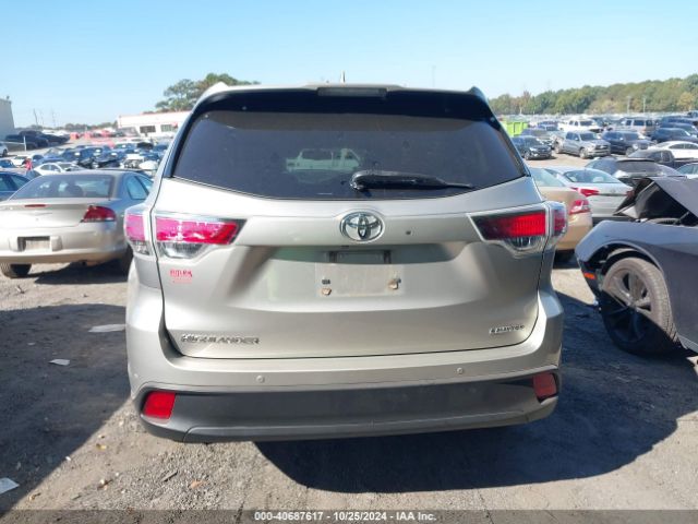 5TDYKRFH2FS109869 Toyota Highlander Limited V6