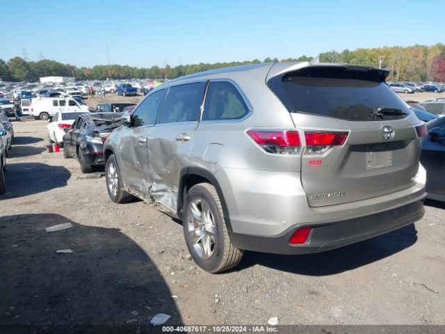 5TDYKRFH2FS109869 Toyota Highlander Limited V6