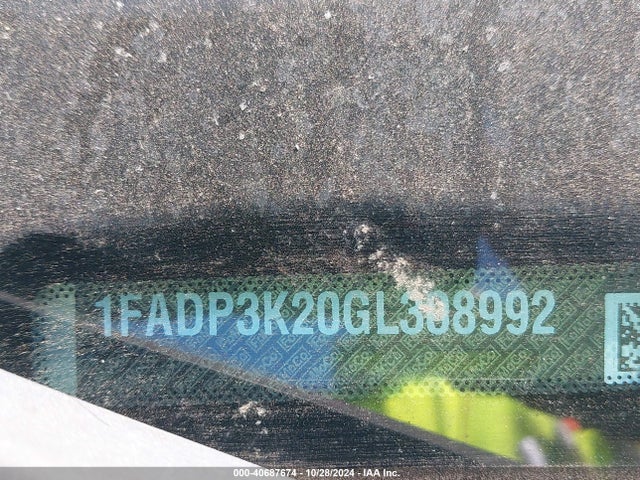 Aukcja sprzedaży 2016 Ford Focus Se, vin: 1FADP3K20GL308992, numer aukcji: 40687674