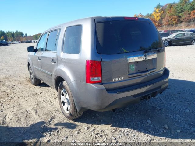 5FNYF4H25EB007128 Honda PILOT LX