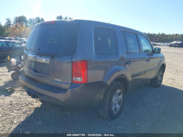 5FNYF4H25EB007128 Honda PILOT LX
