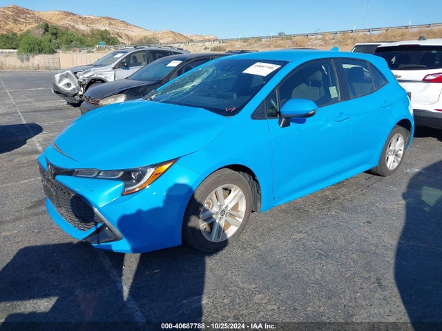 Toyota COROLLA SE 2019 JTNK4RBE4K3072780 Image 2