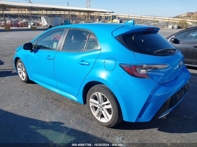 Toyota COROLLA SE 2019 JTNK4RBE4K3072780 Image 3