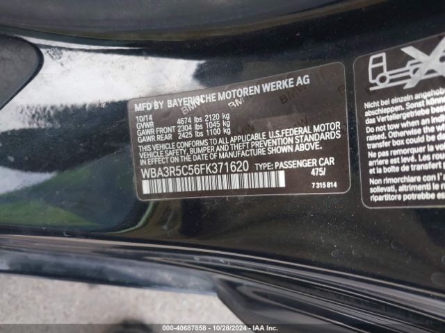 WBA3R5C56FK371620 BMW 435i Xdrive