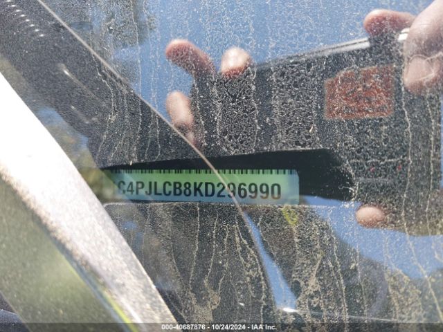 1C4PJLCB8KD296990 Jeep Cherokee Latitude Fwd