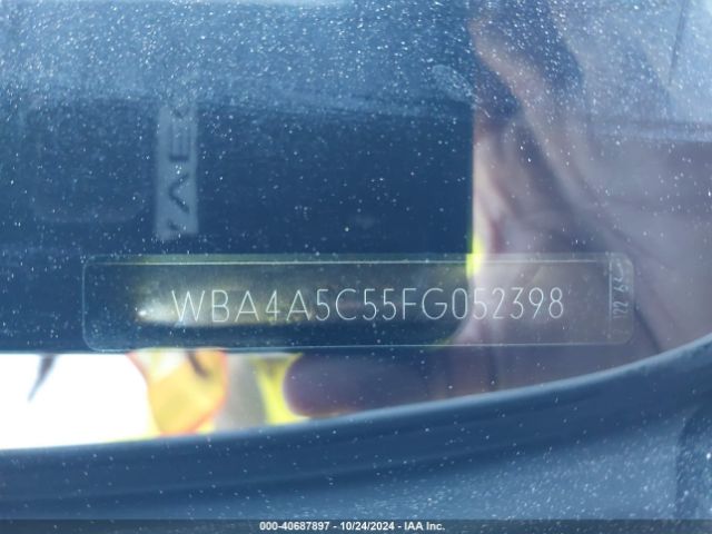 WBA4A5C55FG052398 BMW 428 Gran Coupe