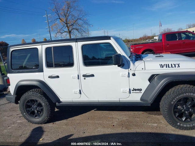 1C4HJXDG9MW822492 Jeep Wrangler Unlimited Willys 4x4